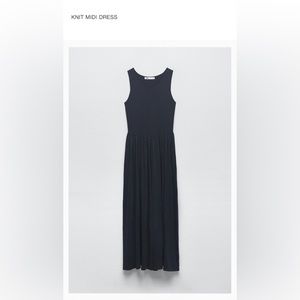 Zara Knit Midi Dress
